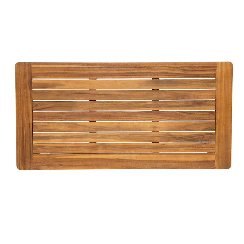 Christopher Knight Home - Ensemble causeuse et table basse d'extérieur en bois d'acacia Ethan