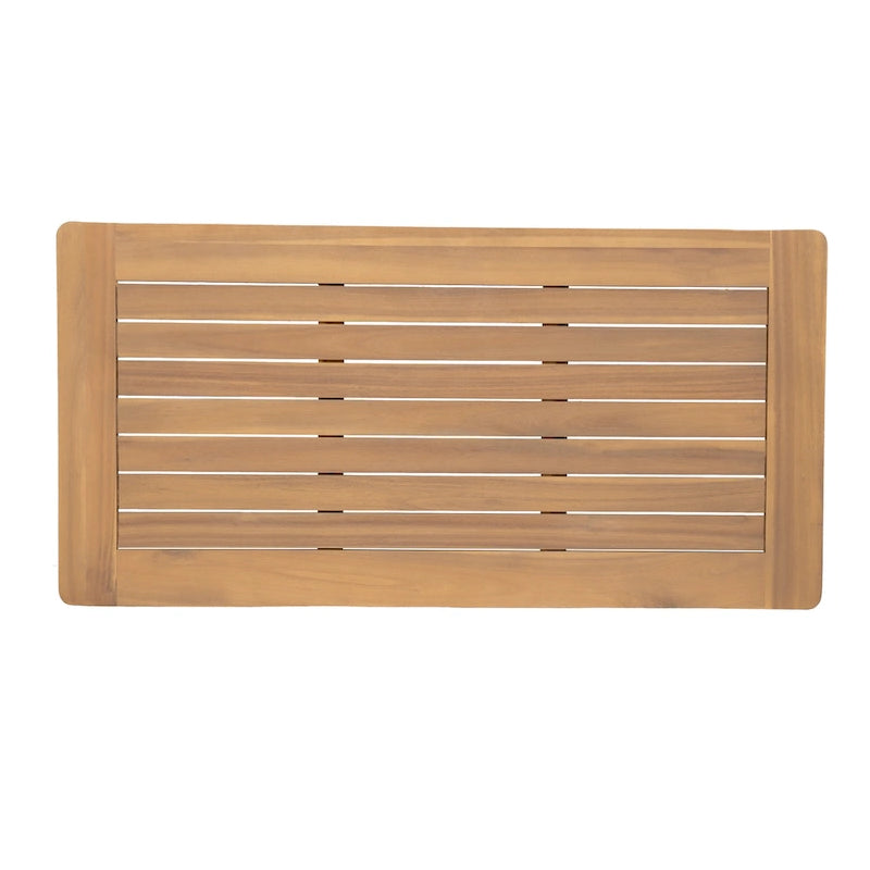 Christopher Knight Home - Ensemble causeuse et table basse d'extérieur en bois d'acacia Ethan