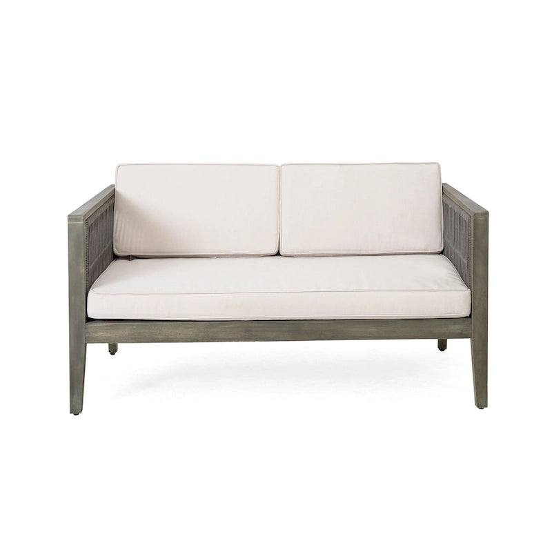 Ensemble de mobilier de jardin 4 pièces avec table basse