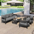Canapés modulables profonds Salons de jardin Chaises longues