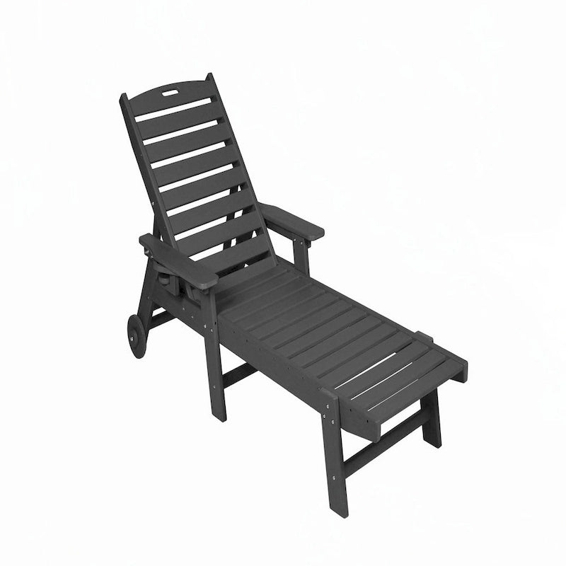 Ensemble de 3 chaises longues surdimensionnées