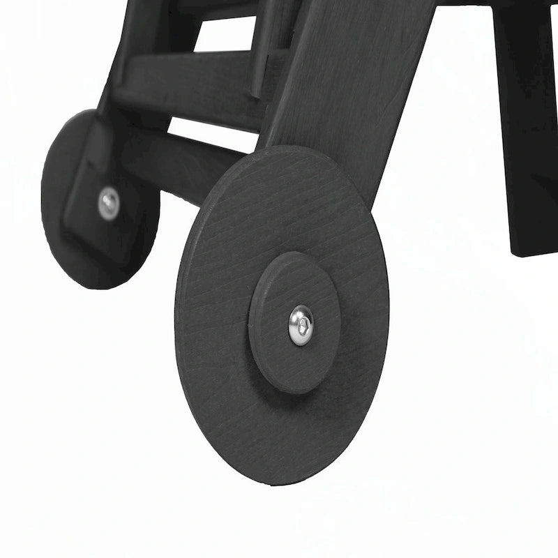 Ensemble de 3 chaises longues surdimensionnées
