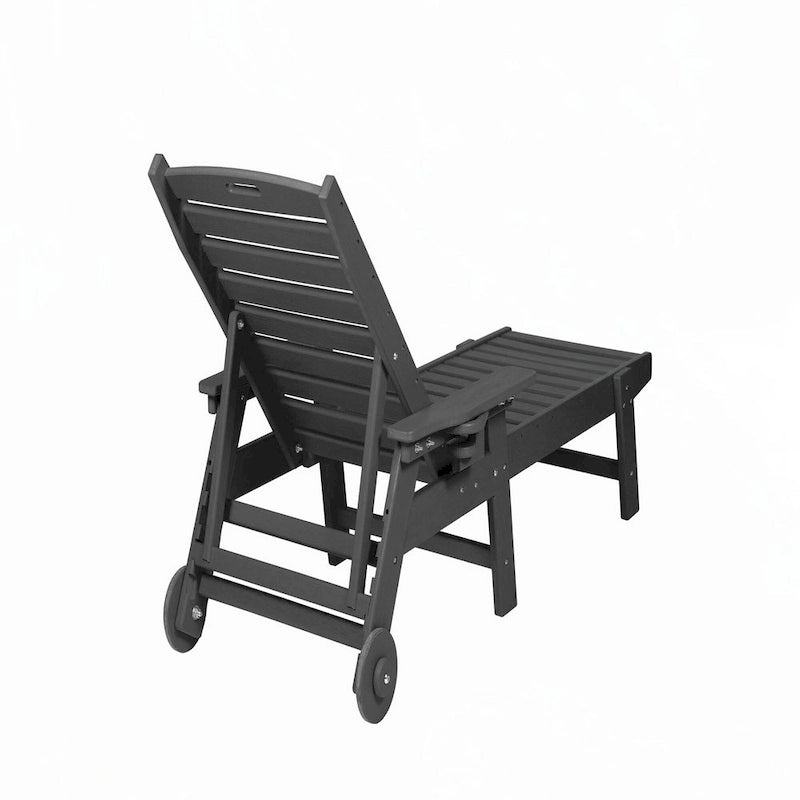 Ensemble de 3 chaises longues surdimensionnées