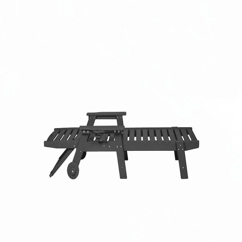 Ensemble de 3 chaises longues surdimensionnées