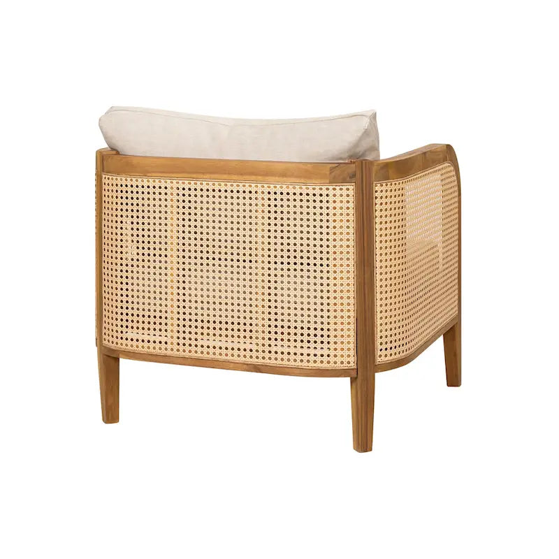 Christopher Knight Home - Ensemble de conversation 3 pièces Torres en bois d'acacia avec coussins pour l'extérieur