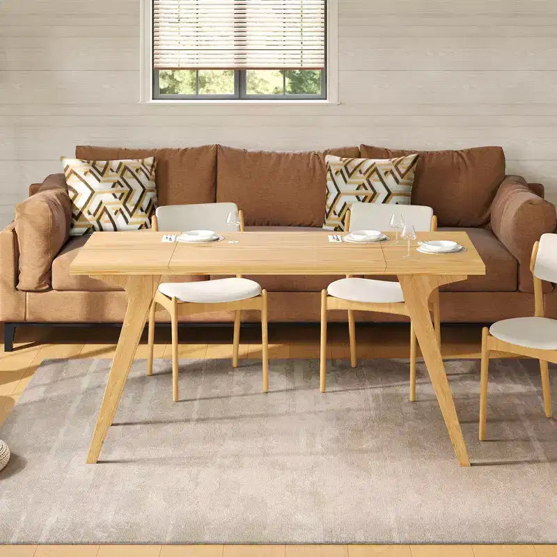 2 in 1 Coffee Table, Expandable Dining Table, Adjustable Height Table for Home & Office, Space Saving - ModernLuxe