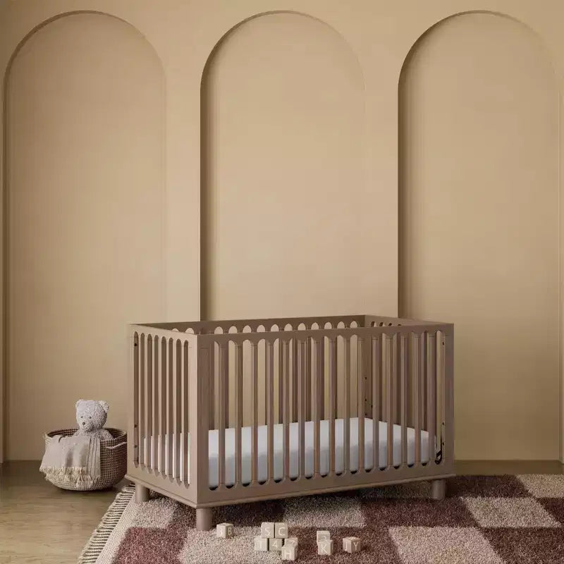 Storkcraft Sicily Deluxe 3-in-1 Convertible Crib with Toddler Guardrail