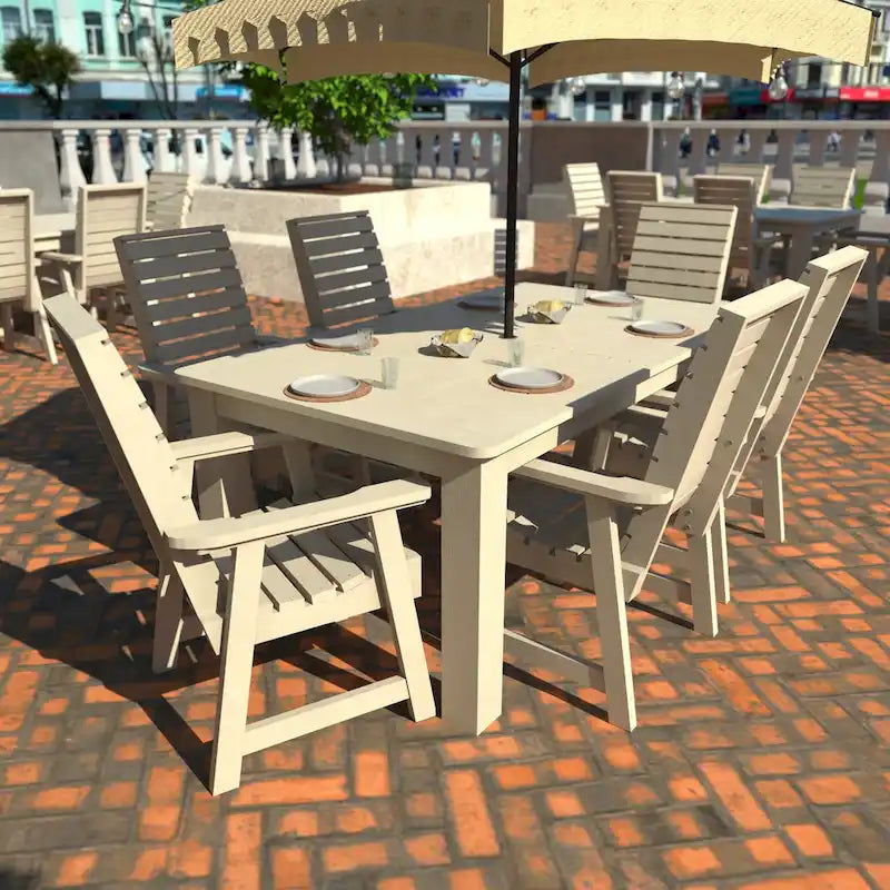 HIGHWOOD PROFESSIONAL 7- Piece Outdoor Dining Set 42x72
