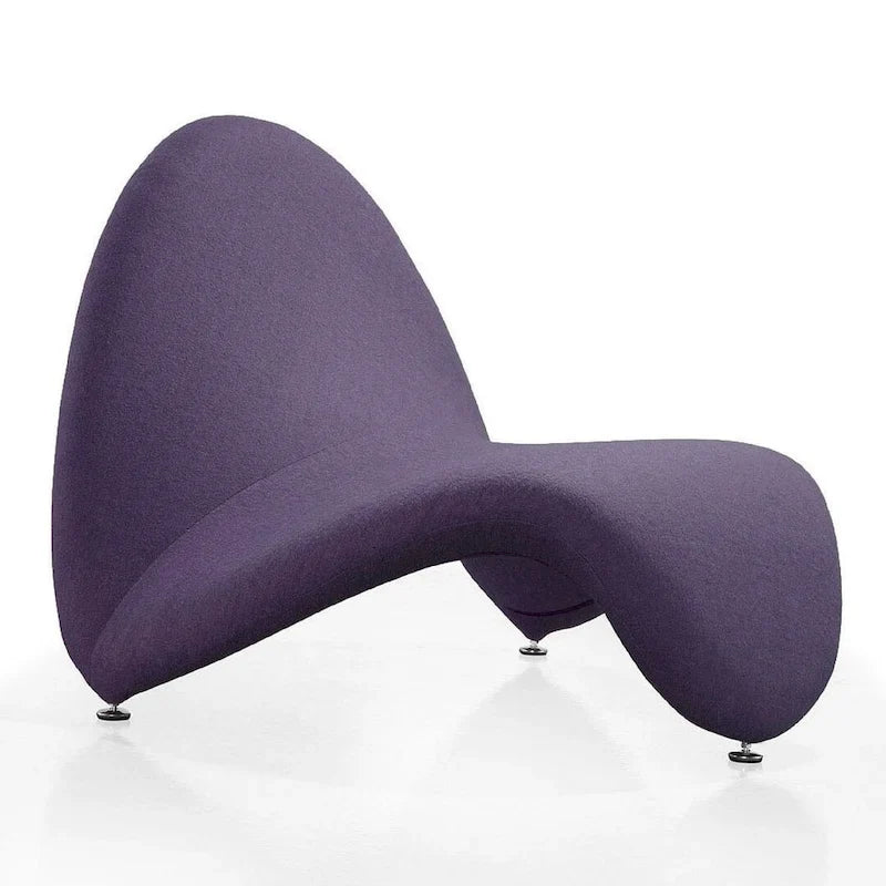 Wool Blend Accent Chair