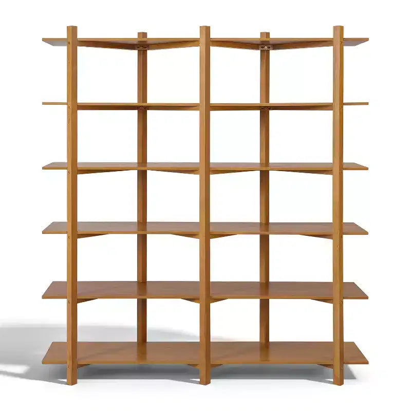 Christopher Knight Home Elliot Modern Wood 6-Tier Open Display Storage Shelf Bookcase