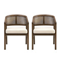 Christopher Knight Home - Cane Upholstered Dining Chair (Set of 2)