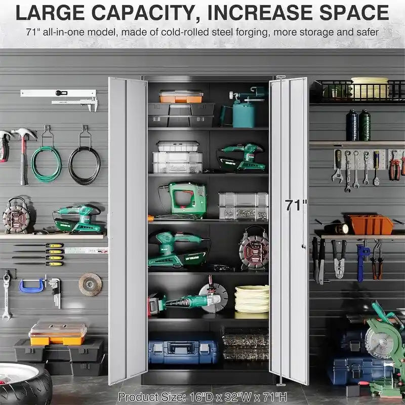 Storage Cabinet with Doors