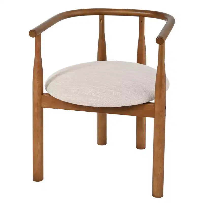 7pcs Oval Dining Table Set Dining Set for 6, 71'' Large Family Kitchen Table Set with 6 Padded Dining Chairs, Walnut - Christopher Knight Home