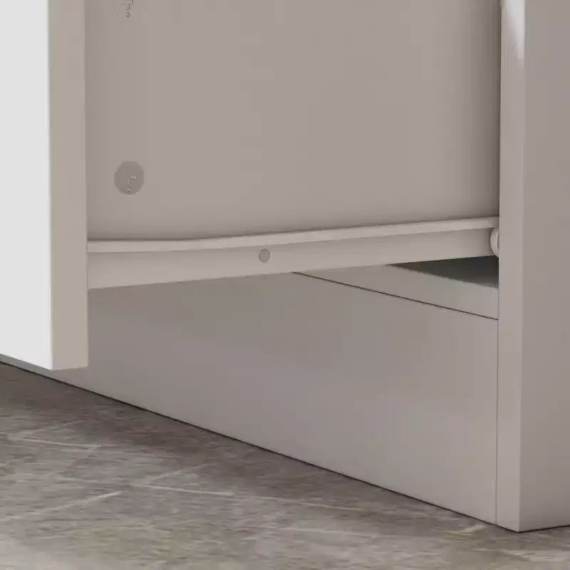 Famapy Combo Glass Doors Display Cabinet Bookshelf Organizer Pantry
