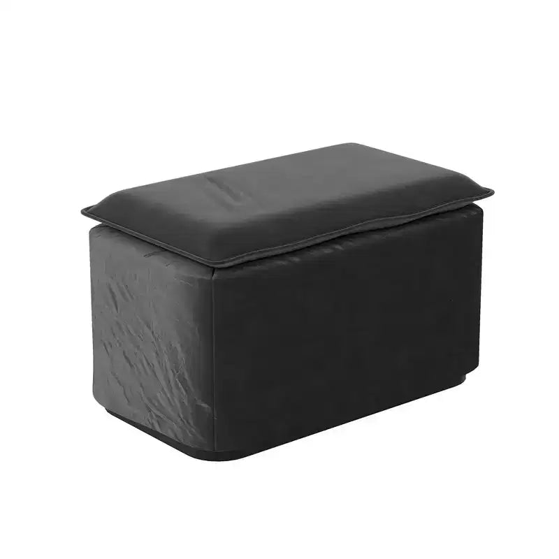 Canapé-lit gigogne 3-en-1 King Size Whisen Velvet et canapé convertible avec pouf mobile, design capitonné