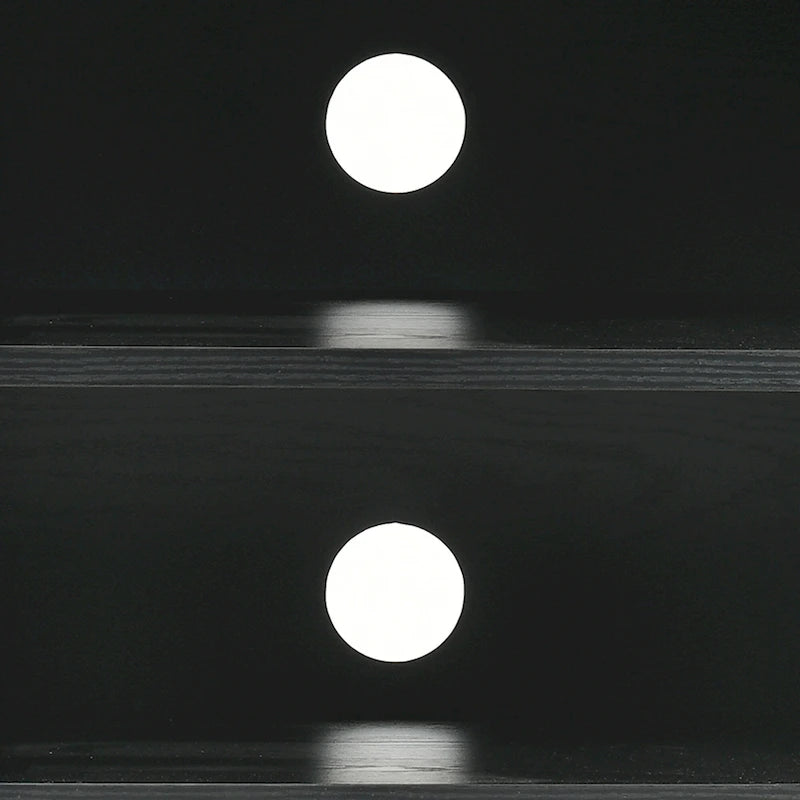 Meuble TV d'angle de ferme, meuble multimédia avec prise de courant pour téléviseurs jusqu'à 55 pouces