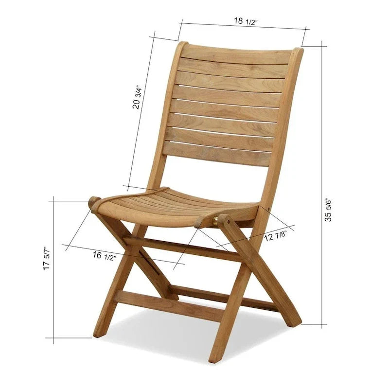 Amazonia Teak Sessa 13 piece Extendable Patio Dining Set - 13 Piece