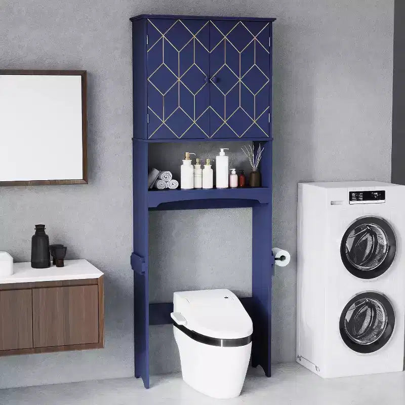 Above Toilet Storage Cabinet Spacesaver for Bathroom