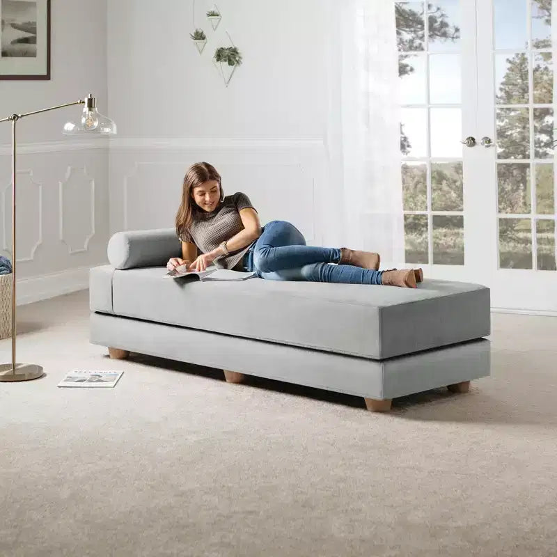 Daybed / Fold-Out Queen-Size Sleeper - Microvelvet