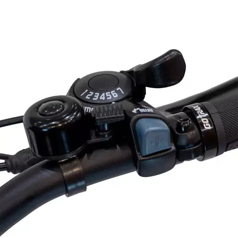 GOTRAX Adult Fat Tire 26 Step Through Electric Hybrid Bike - Green