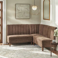Ensemble de banquette rembourrée 3 pièces Lifestorey Kerrington à dossier capitonné