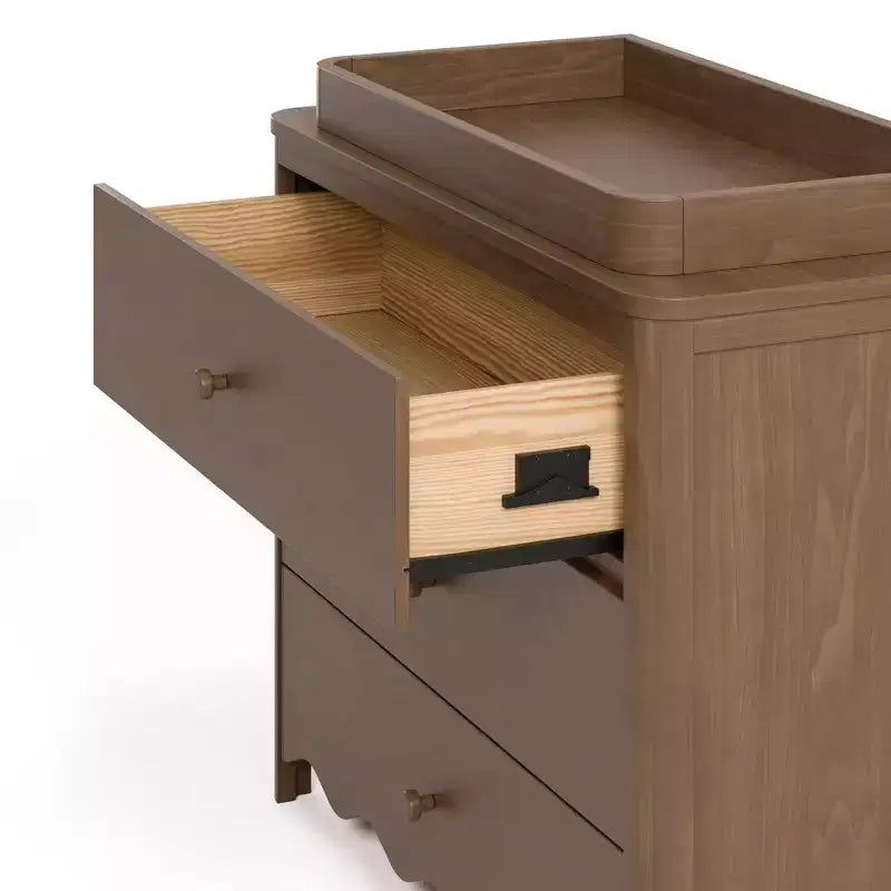 Storkcraft Casablanca 3-Drawer Dresser with Removable Changing Topper
