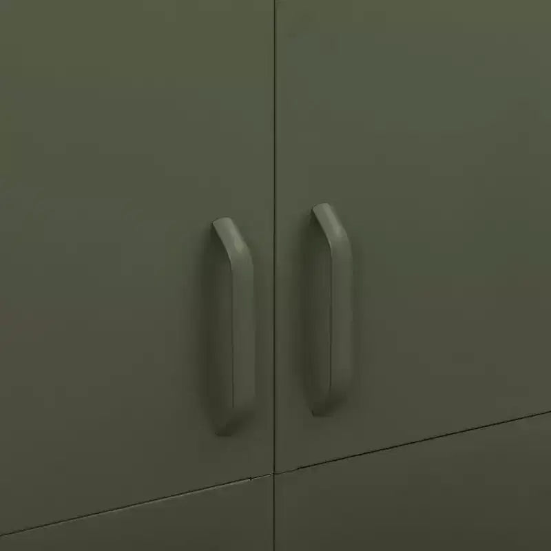 vidaXL Wardrobe Olive Green 35.4x19.7x70.9 Steel