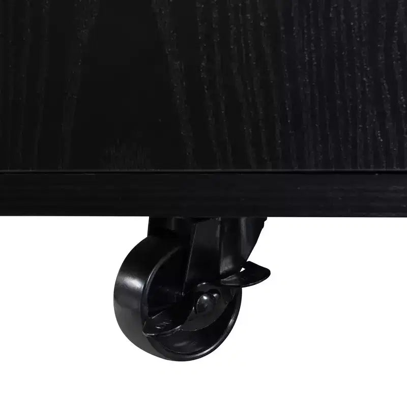 Multi-Function Modern Lift-Top Coffee Table with Hidden Storage, 4 Stools and Casters, Perfect for Modern Living Spaces