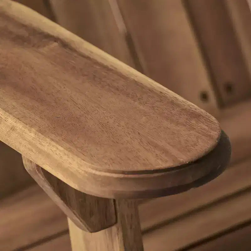 Hanlee Folding Wood Adirondack Chair - Christopher Knight Home