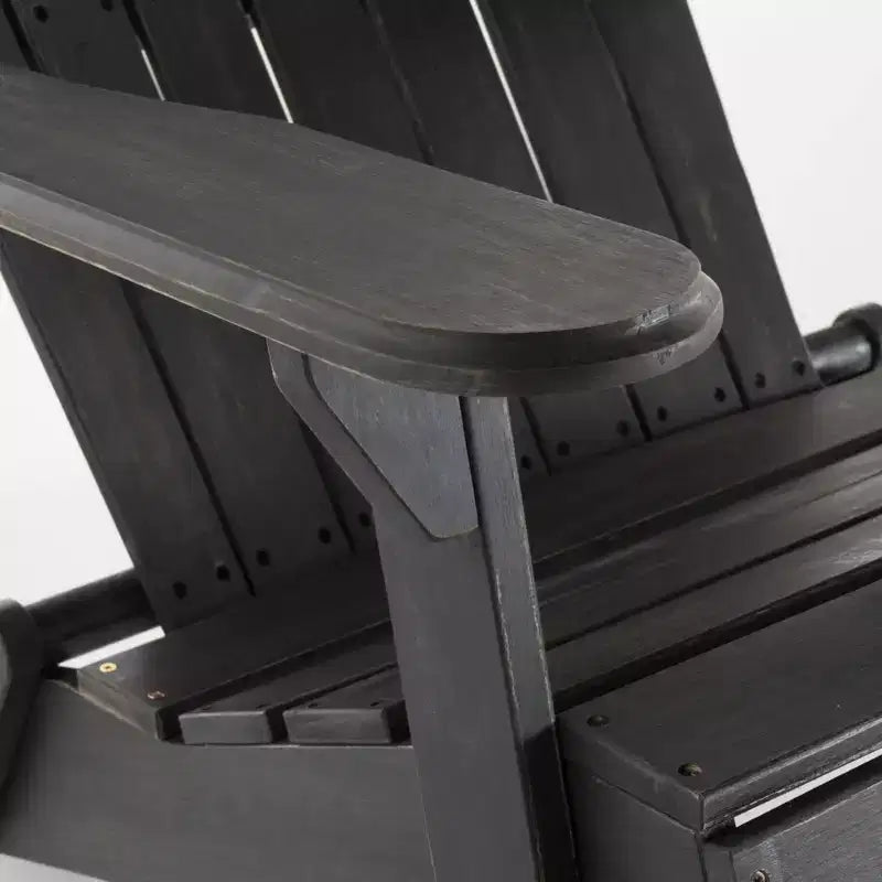 Hanlee Folding Wood Adirondack Chair - Christopher Knight Home