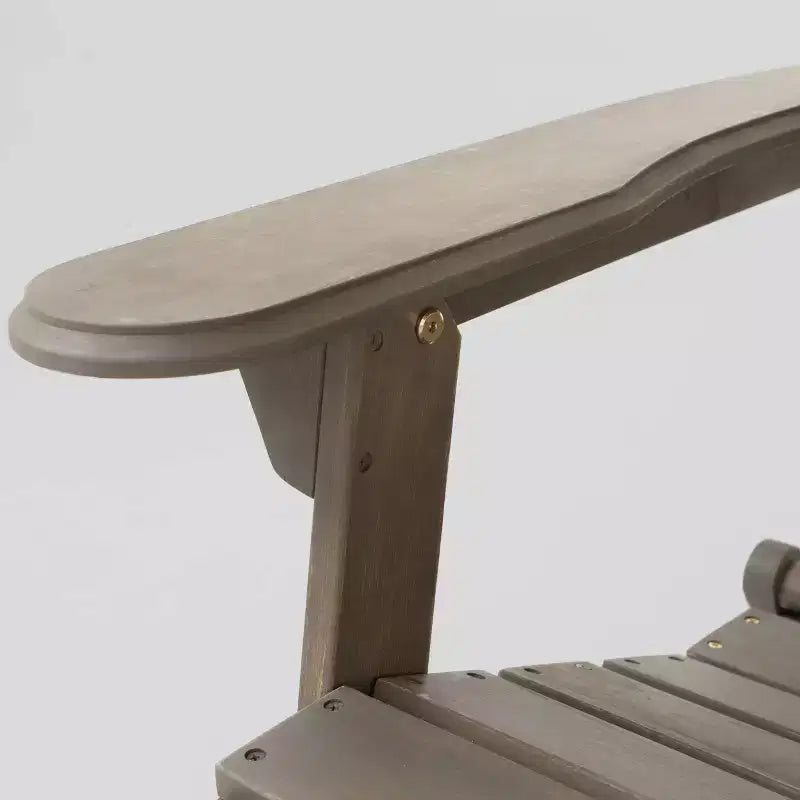 Hanlee Folding Wood Adirondack Chair - Christopher Knight Home