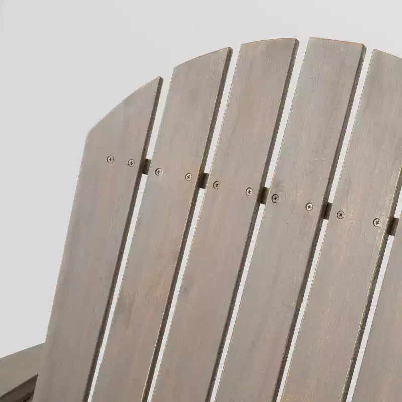 Hanlee Folding Wood Adirondack Chair - Christopher Knight Home