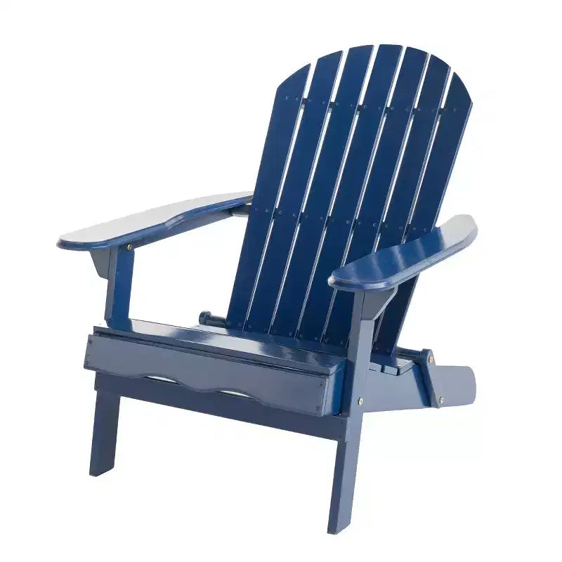 Hanlee Folding Wood Adirondack Chair - Christopher Knight Home