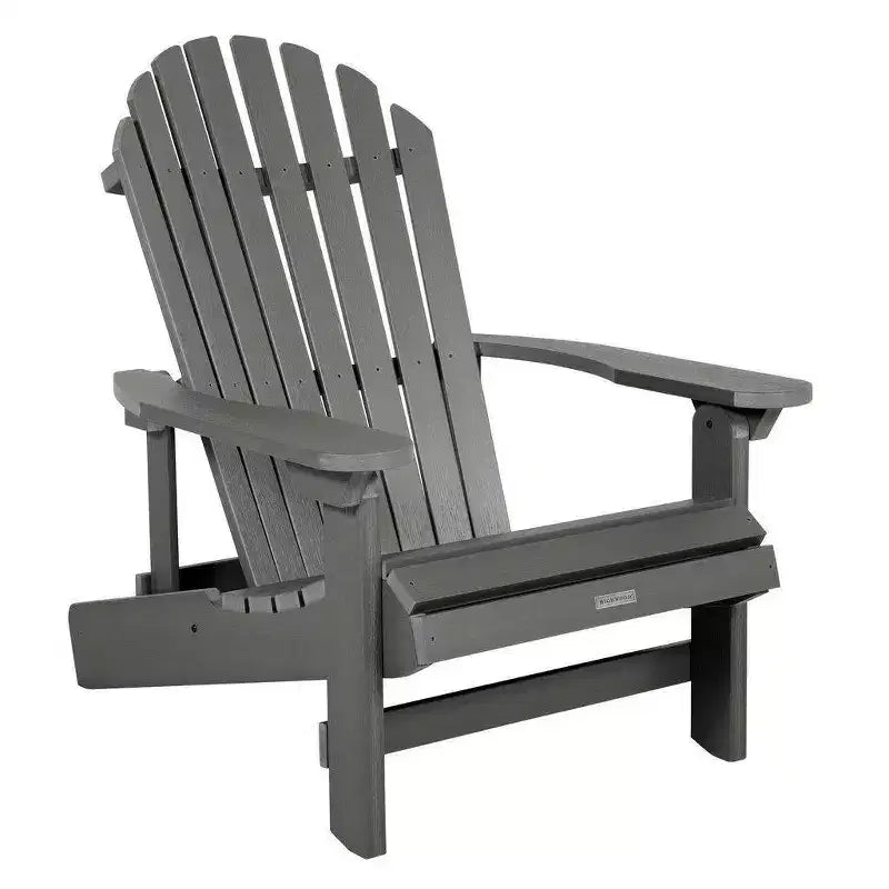 Hamilton Folding & Reclining Adirondack Chair with Folding Adirondack Ottoman - Highwood