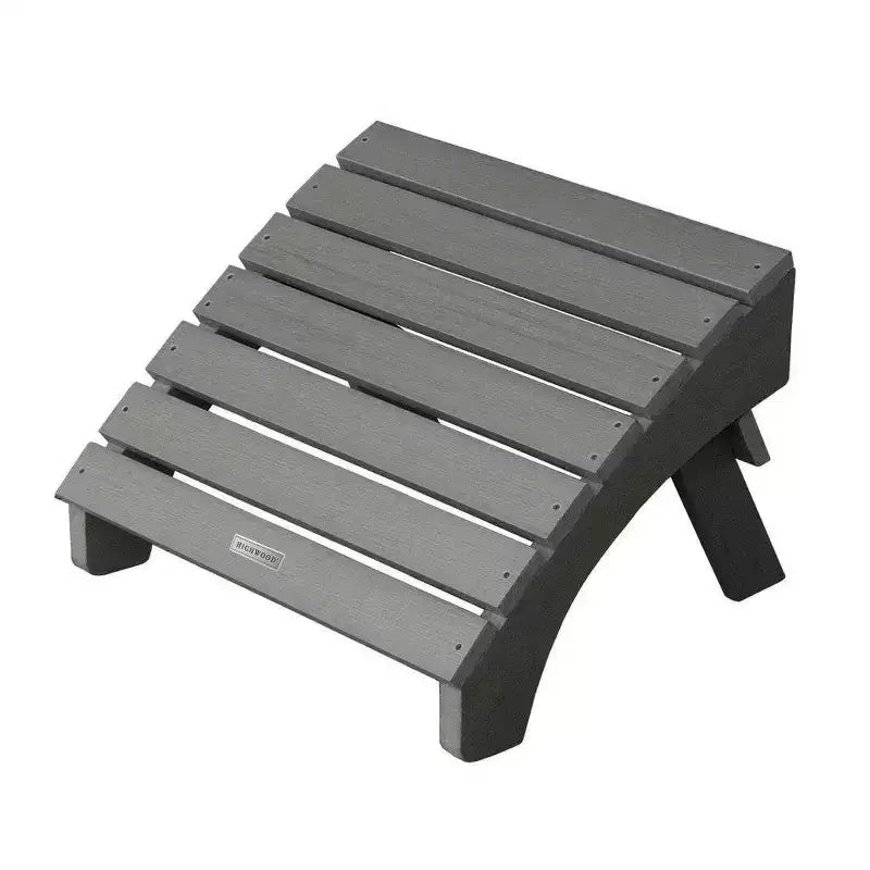 Folding Adirondack Patio Ottoman - highwood