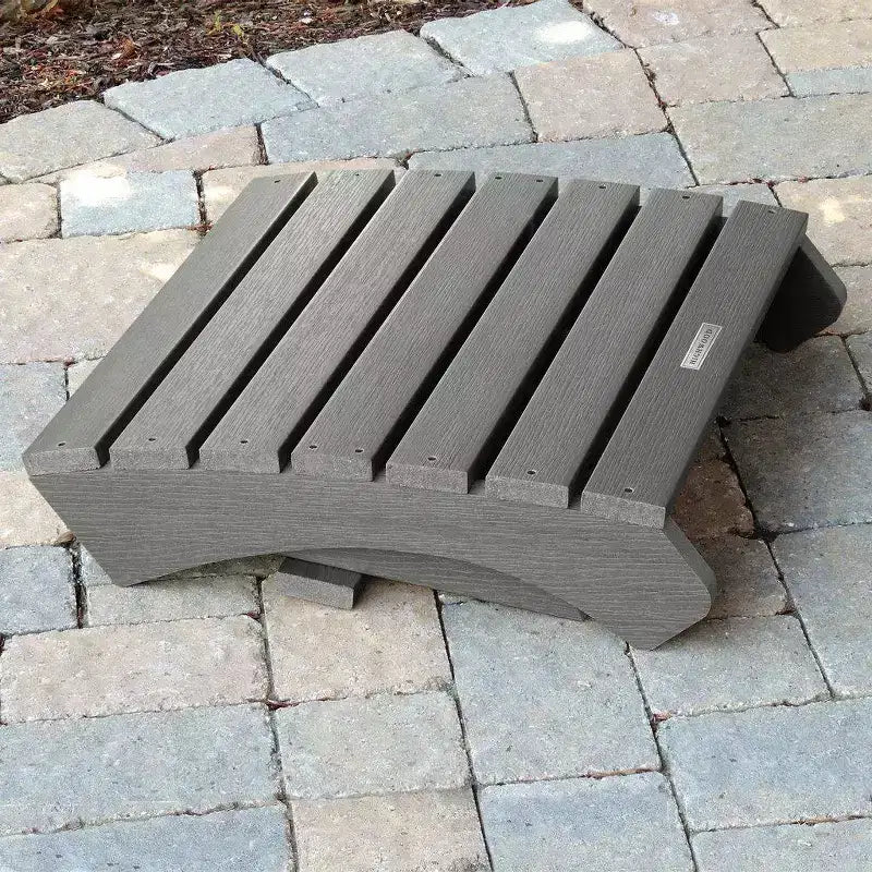 Folding Adirondack Patio Ottoman - highwood