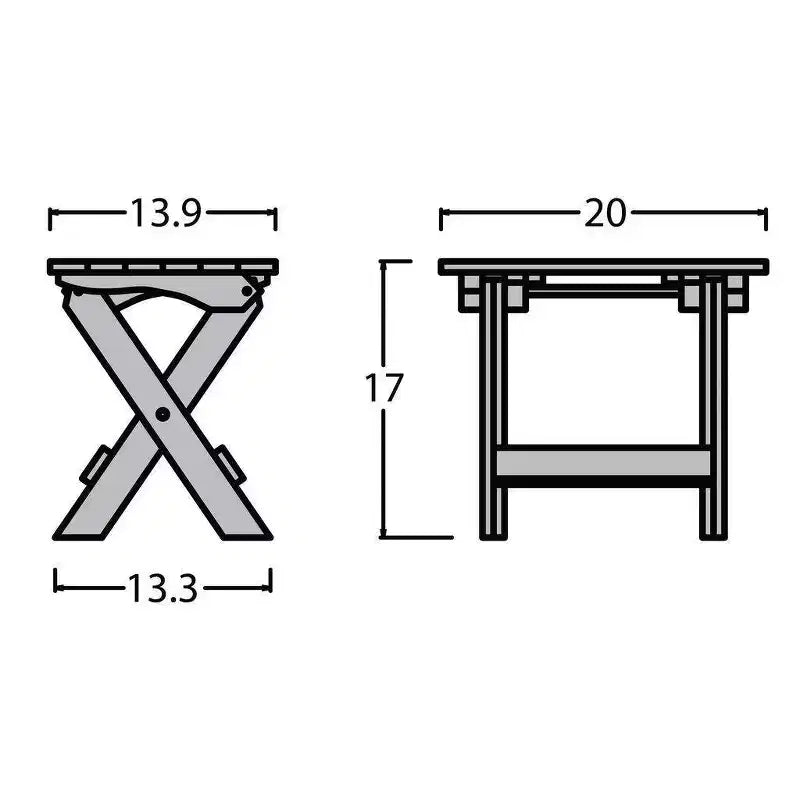 Folding Adirondack Side Table - Highwood