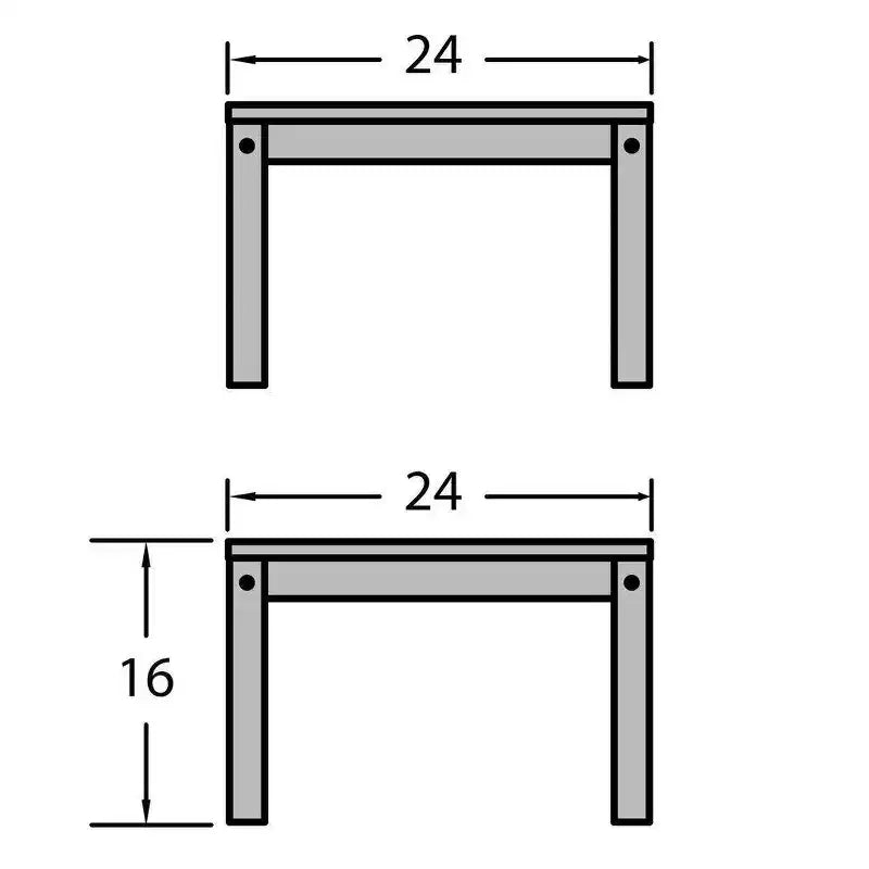 Table d'appoint Adirondack – highwood
