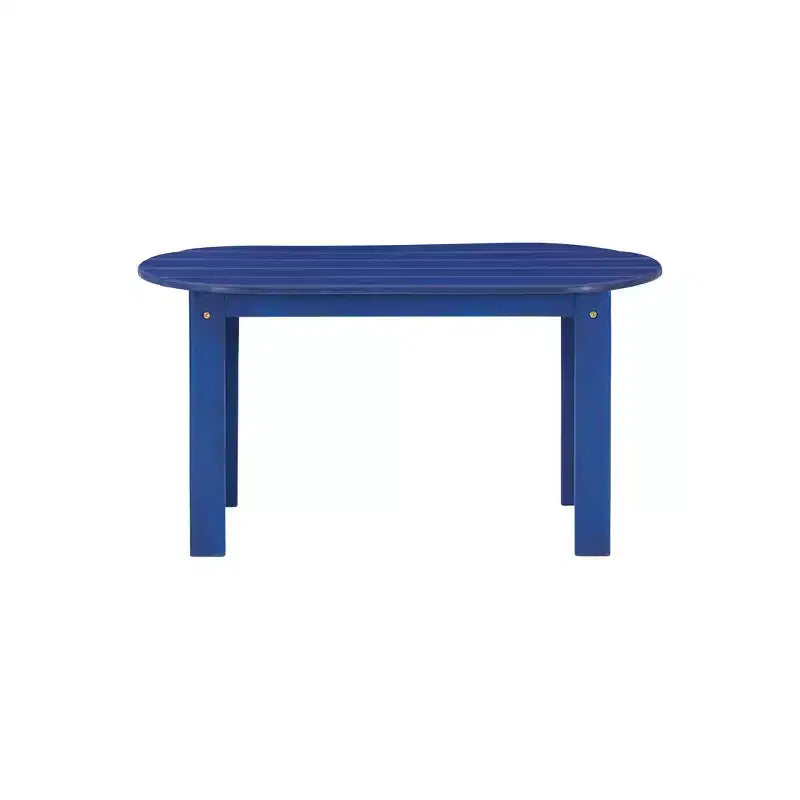 Adirondack Oval Coffee Table - Linon