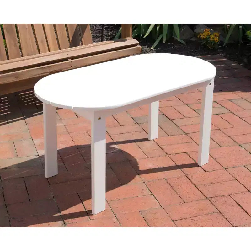 Adirondack Oval Coffee Table - Linon