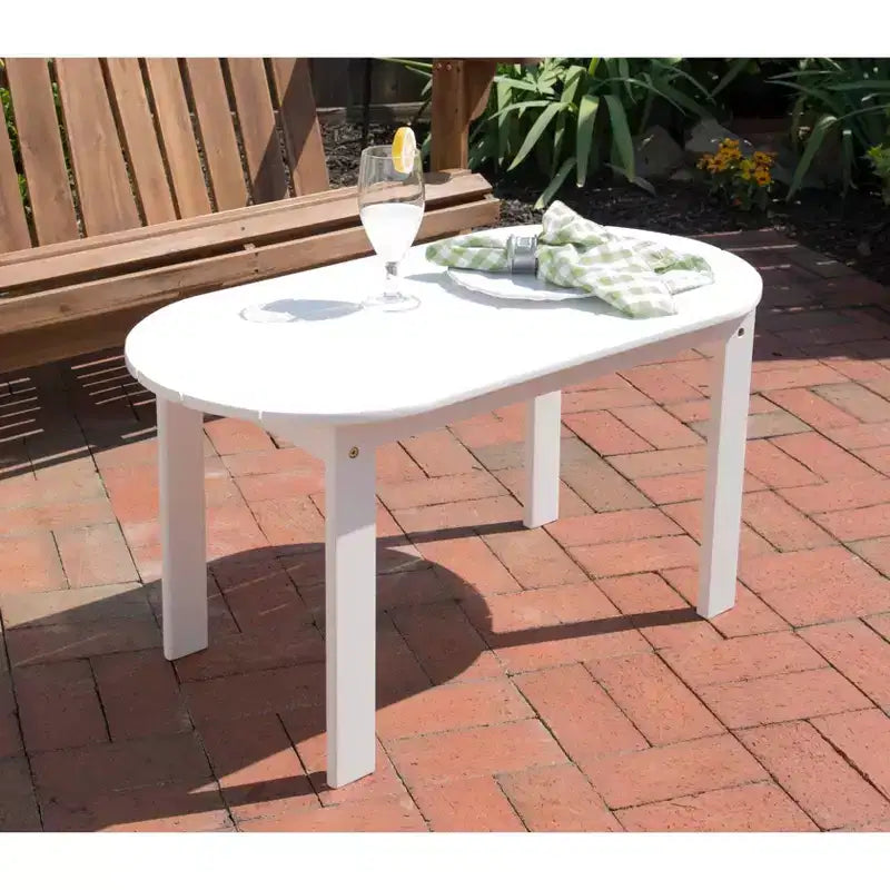 Adirondack Oval Coffee Table - Linon