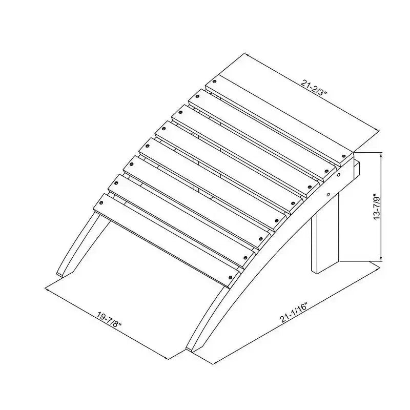 Repose-pieds Adirondack - Linon