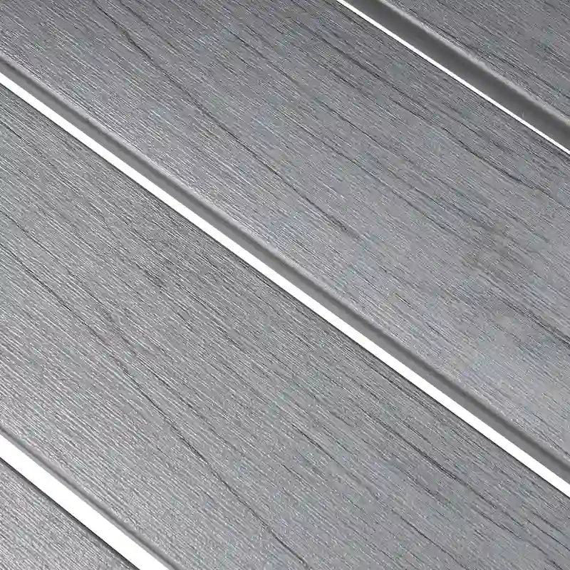 Outdoor 5/7-Piece Patio Aluminum Dining Set Stackable Chairs and Extendable Table