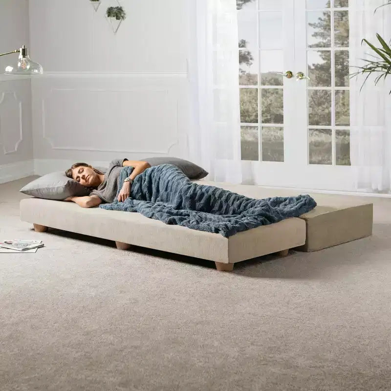 Daybed / Fold-Out Queen-Size Sleeper - Microvelvet