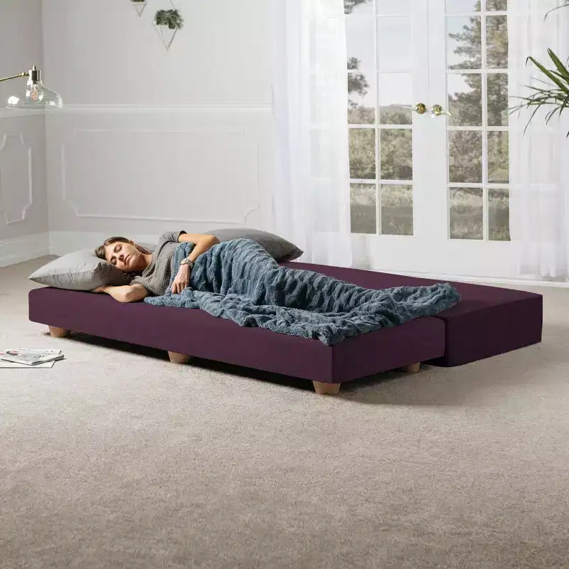 Daybed / Fold-Out Queen-Size Sleeper - Microvelvet