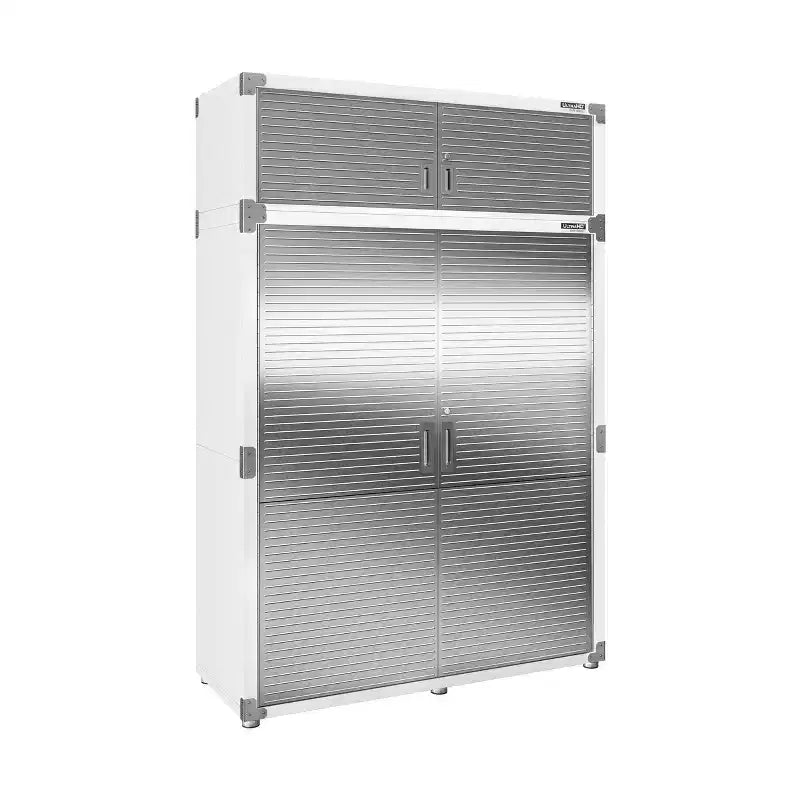 Seville Classics UltraHD 2-Piece Extra-Wide Storage Cabinet Set, 60 x 24