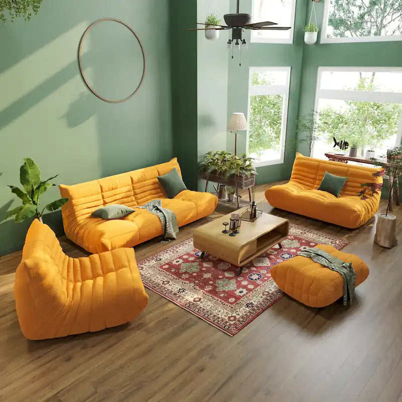 Canapé de sol, canapé paresseux doux, fauteuil poire pour salon