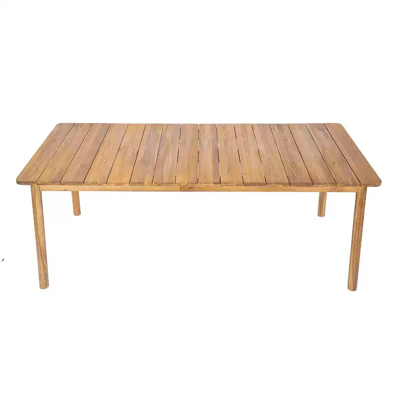 Christopher Knight Home Irene Rustic 9 Piece Outdoor Acacia Wood Dining Set with Curved Backrest Chairs and Cushions