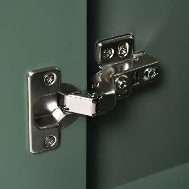 Meuble-lavabo de salle de bain à évier simple de 76 cm avec armoire et 3 tiroirs – Noir / Bleu / Vert / Indigo / Blanc