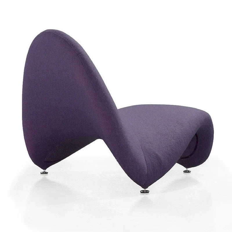 Wool Blend Accent Chair